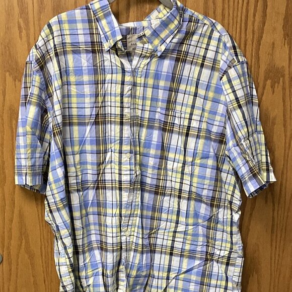 Saddlebred plaid button down shirt sz xl - Picture 1 of 2